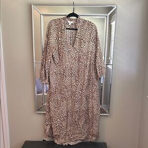 Leopard Print Women's Dress